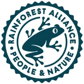 レインフォレスト・アライアンス認証マークの画像