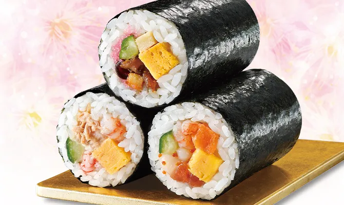 3種の恵方巻3本セットの画像