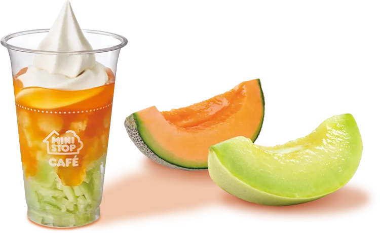 果実氷 ダブルメロンの画像