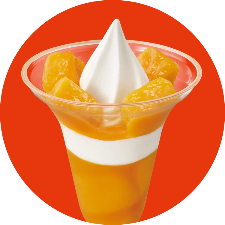 完熟アップルマンゴーパフェの画像