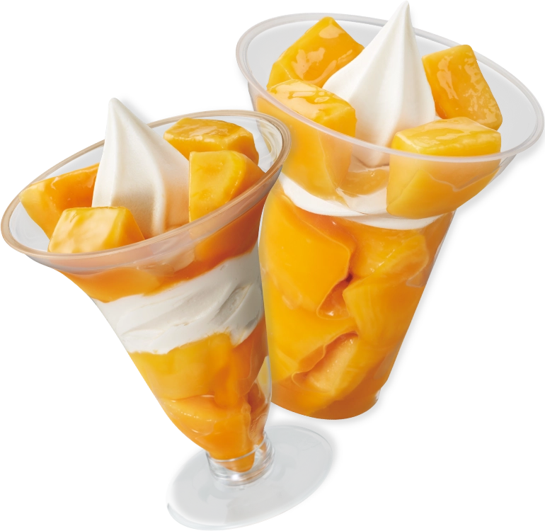 完熟アップルマンゴーパフェのイメージ画像