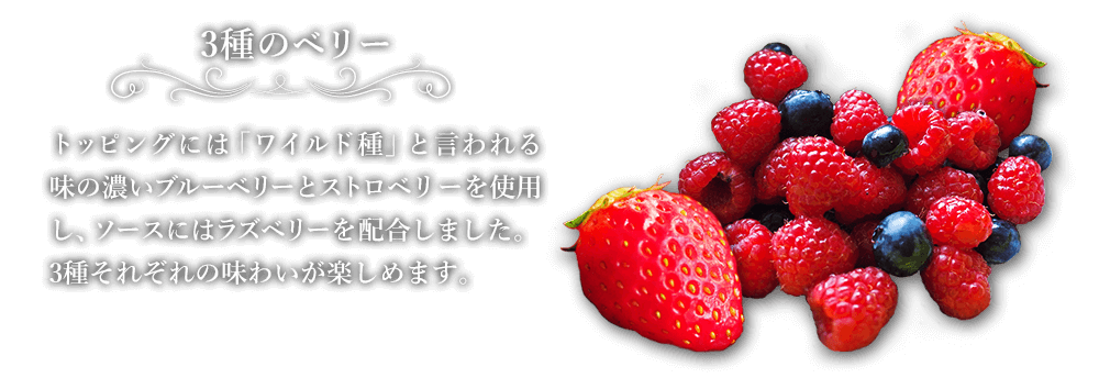 3種のベリー