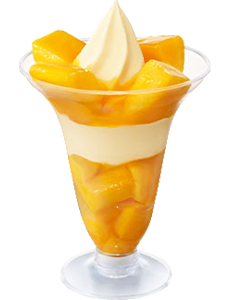 マンゴーパフェの画像