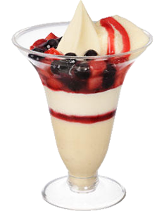 チーズムースパフェ