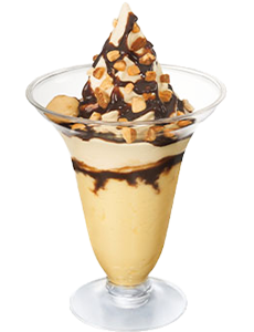 ベルギーチョコプリンパフェの画像