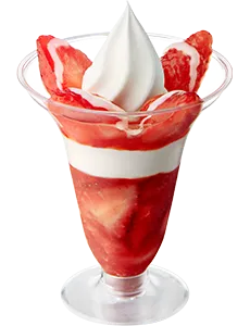 とよのか練乳いちごパフェの画像