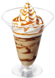 キャラメルマキアートプリンパフェの画像