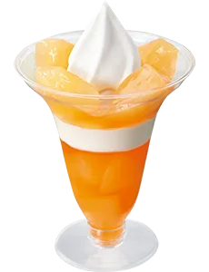 レッドメロンパフェの画像