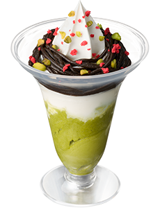 ピスタチオカカオパフェの画像