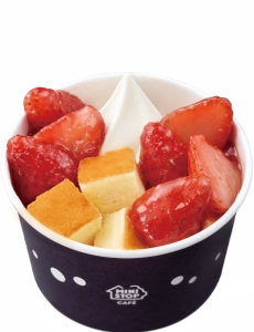 いちごチーズケーキの画像