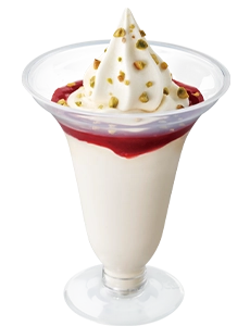 北海道ミルクプリンパフェの画像