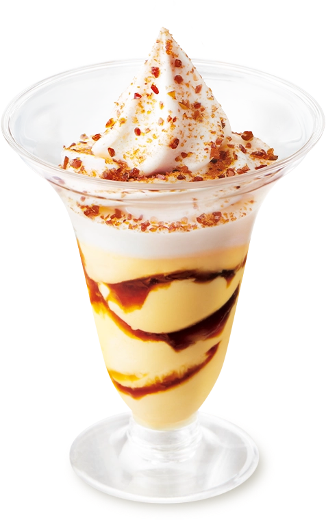 夏のなめらかプリンパフェの画像