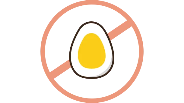 卵不使用の画像