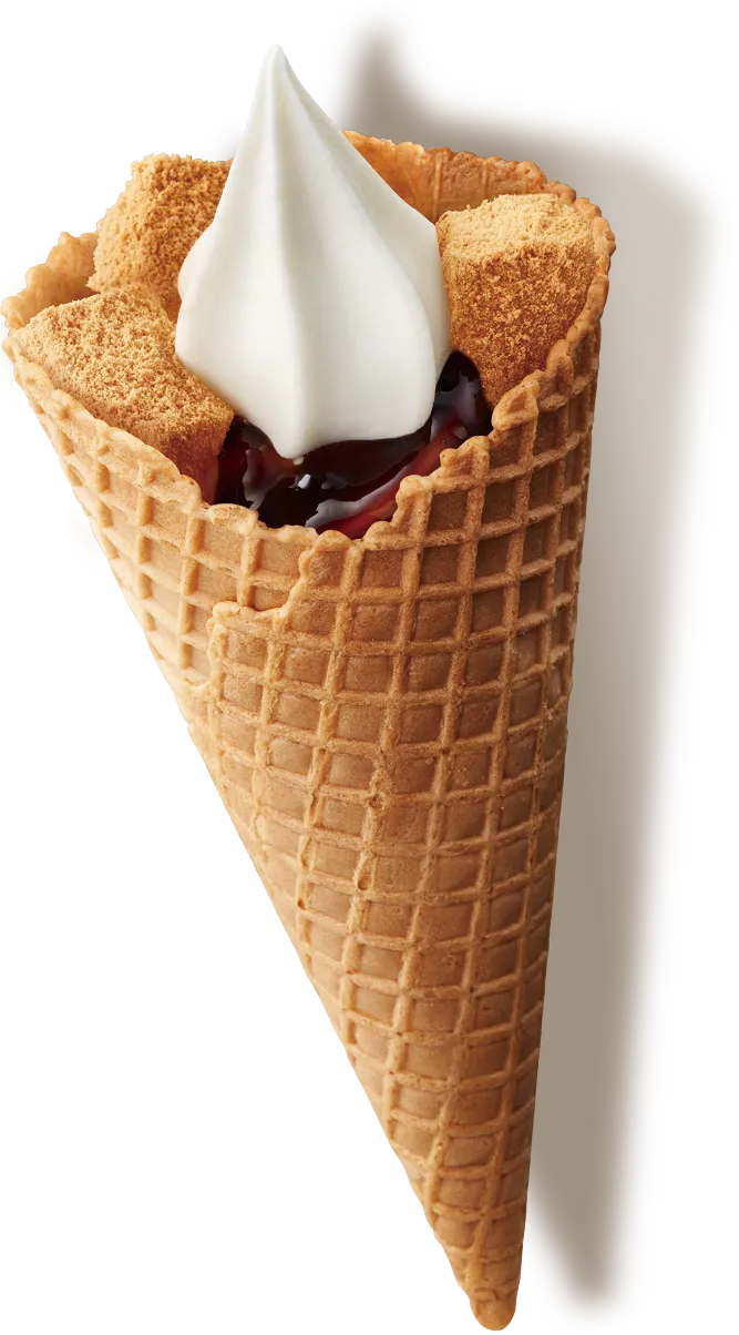 黒糖きな粉もちソフト