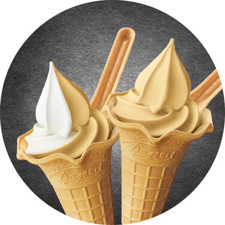 贅沢和栗ソフトの画像